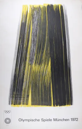 石版画 Hartung - Olympische Spiele München, 1972 - Hand-signed