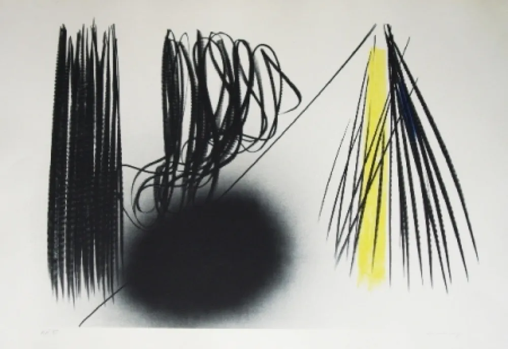 石版画 Hartung - Sans titre