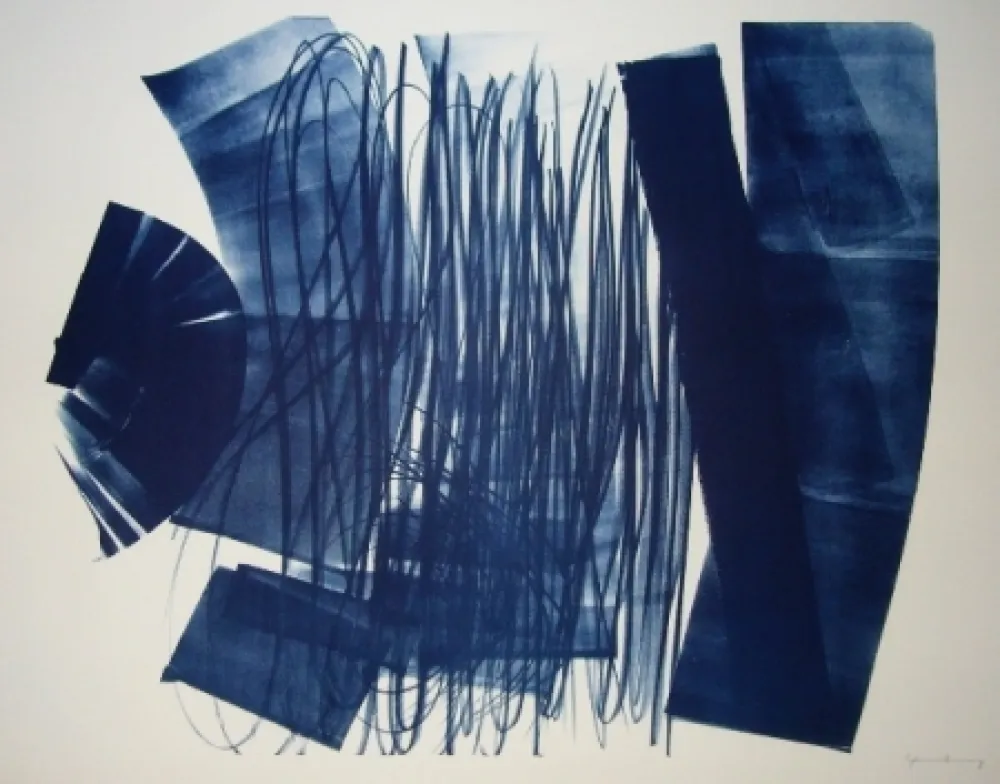 石版画 Hartung - Sans titre