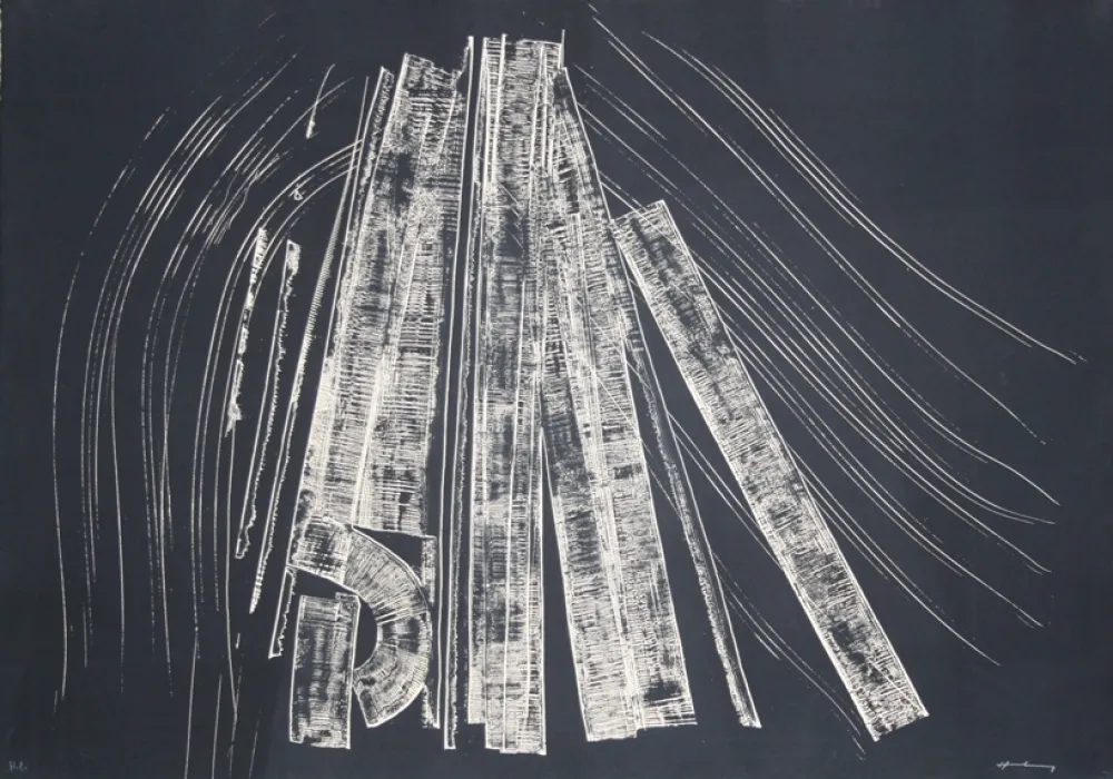 蚀刻版画 Hartung - S.T.