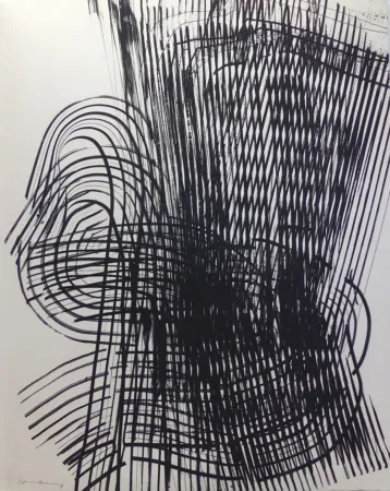 版画 Hartung - Untitled