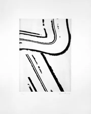 蚀刻版画 Hartung - Untitled