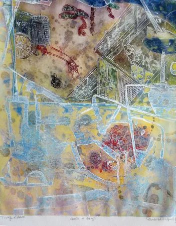 版画 Hasegawa - Contes de Gengi 