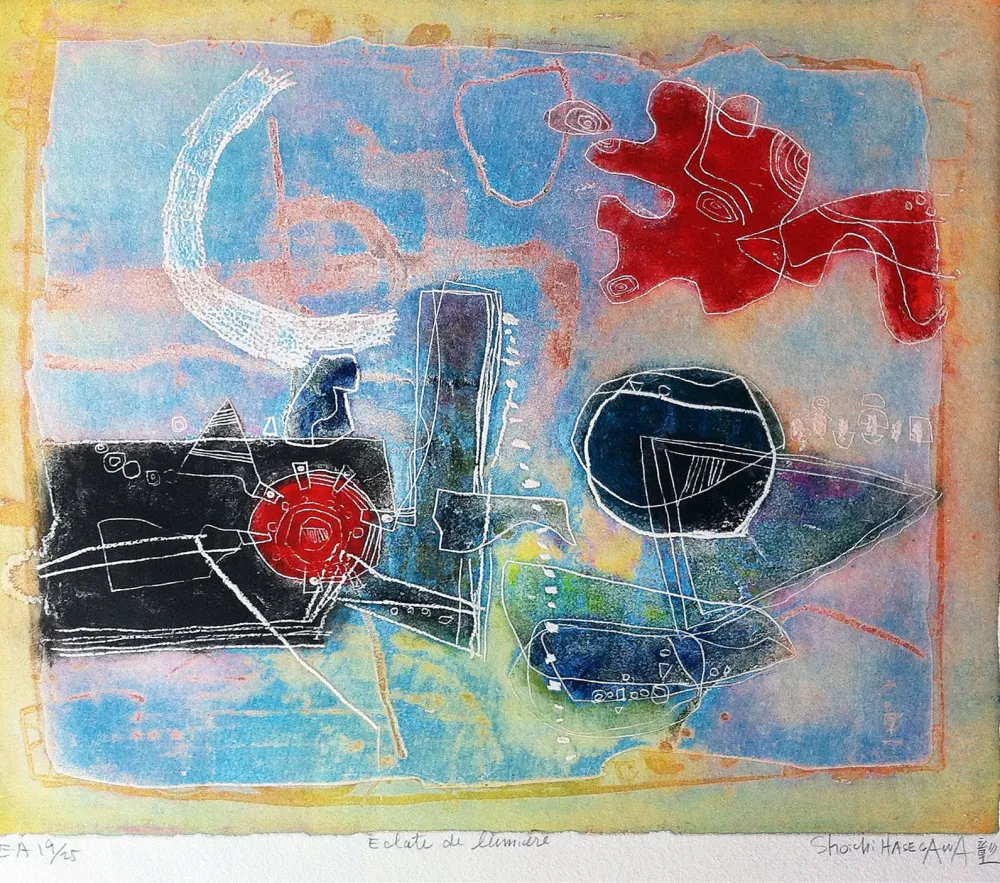 版画 Hasegawa - Eclat de lumiere 
