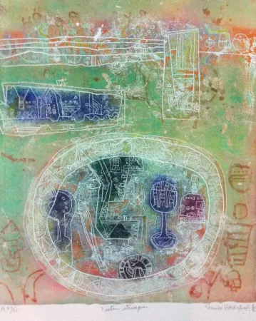 版画 Hasegawa - Festin étrusque 