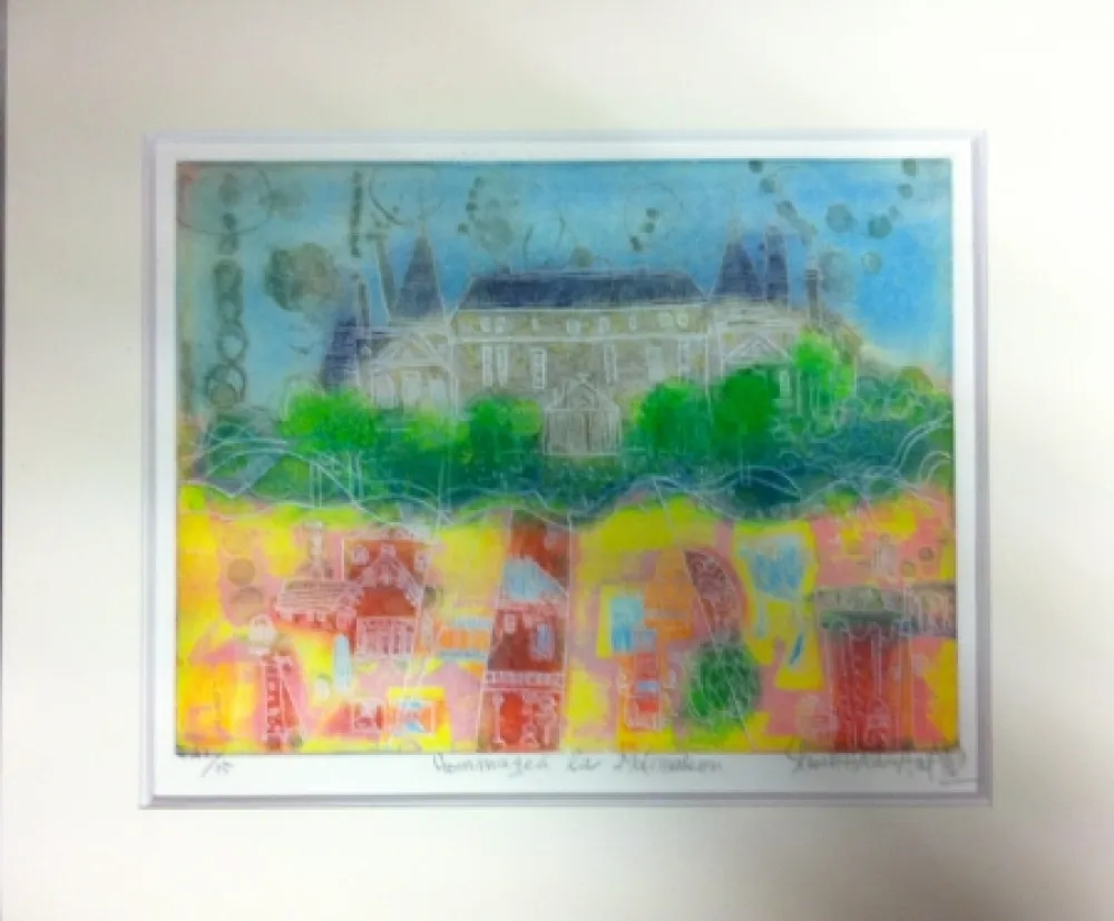 版画 Hasegawa - Hommage a la malmaison