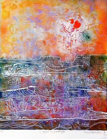 版画 Hasegawa - L'Appel du printemps 