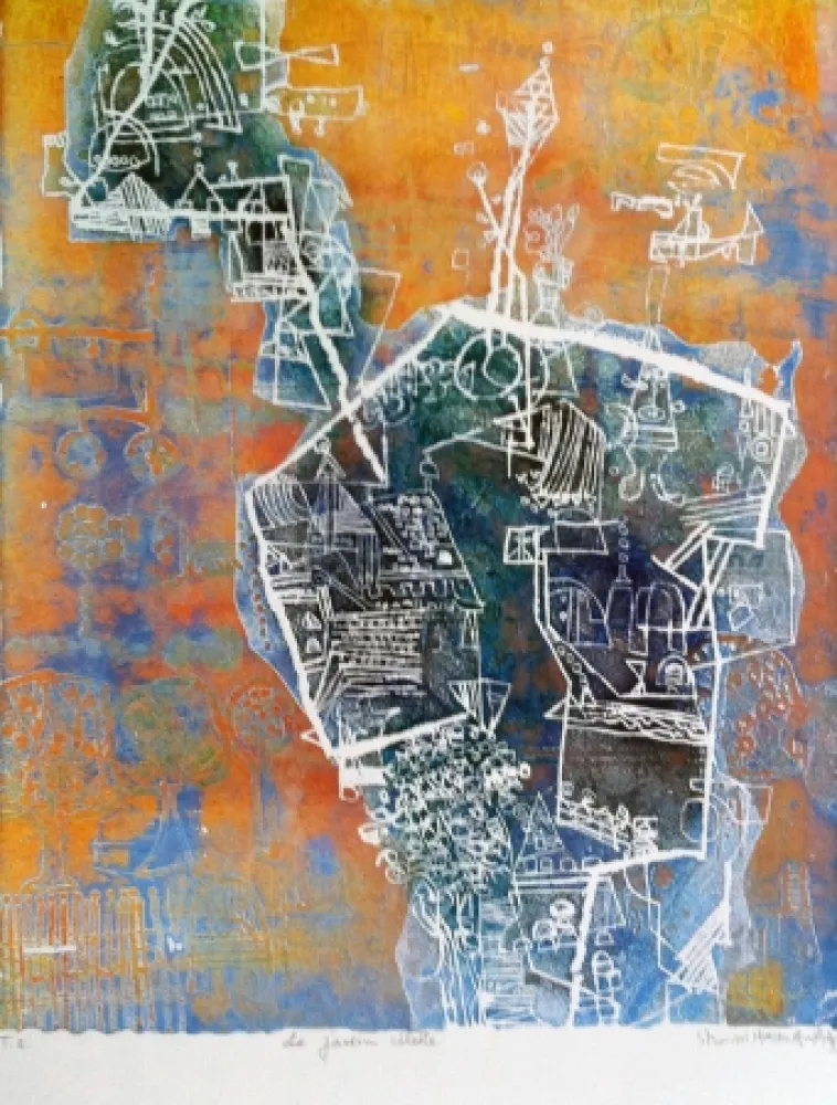 蚀刻飞尘法 Hasegawa - Le jardin céleste