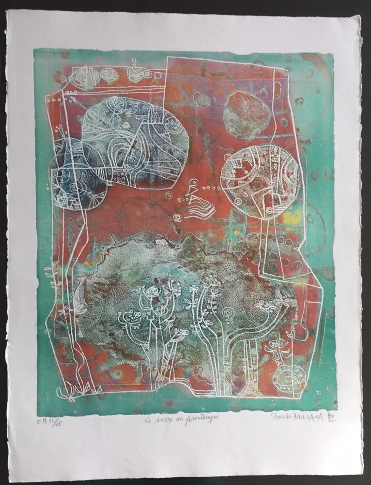 版画 Hasegawa - Le sacre du printemps 