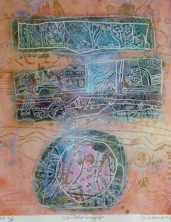 版画 Hasegawa - L'Invitation au voyage 