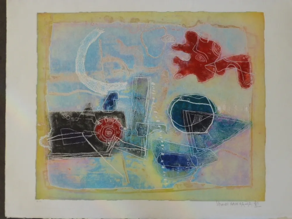 版画 Hasegawa - Sans titre