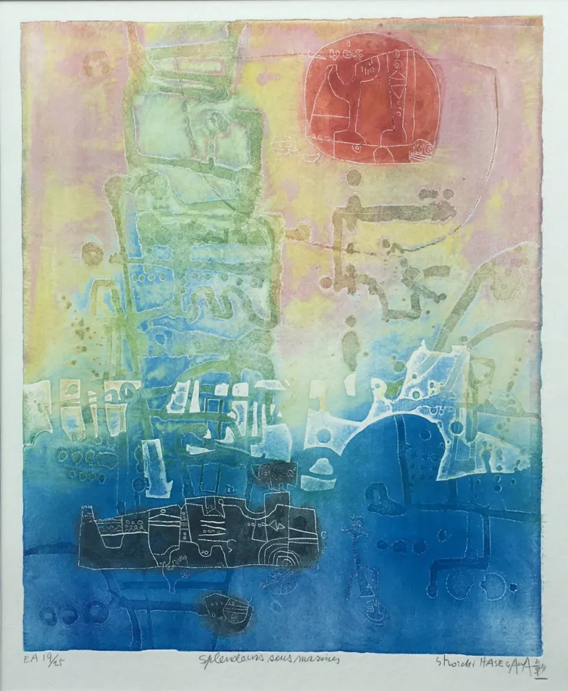 版画 Hasegawa - Splendeurs sous marine 