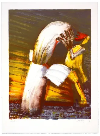 石版画 Haugen Sørensen - Sans titre