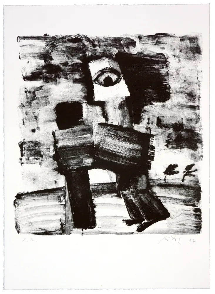 石版画 Haugen Sørensen - Sans titre