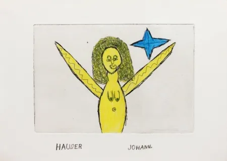 版画 Hauser - Engel (Angel)