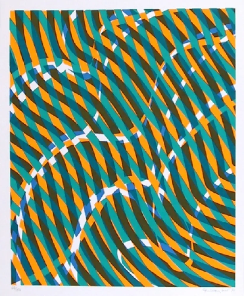 丝网印刷 Hayter - #1 from the Aquarius Suite