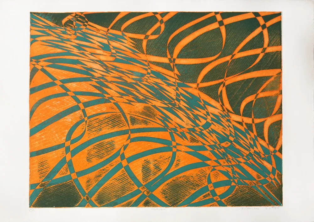 版画 Hayter - Claduegne