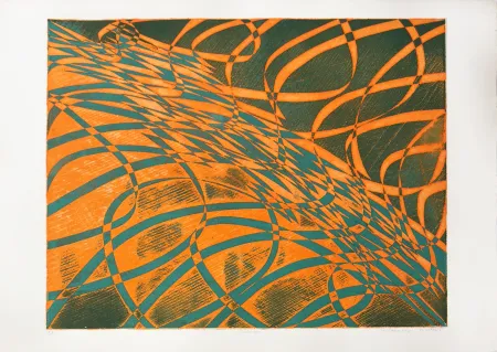 版画 Hayter - Claduegne