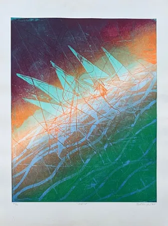 版画 Hayter - Fastnet