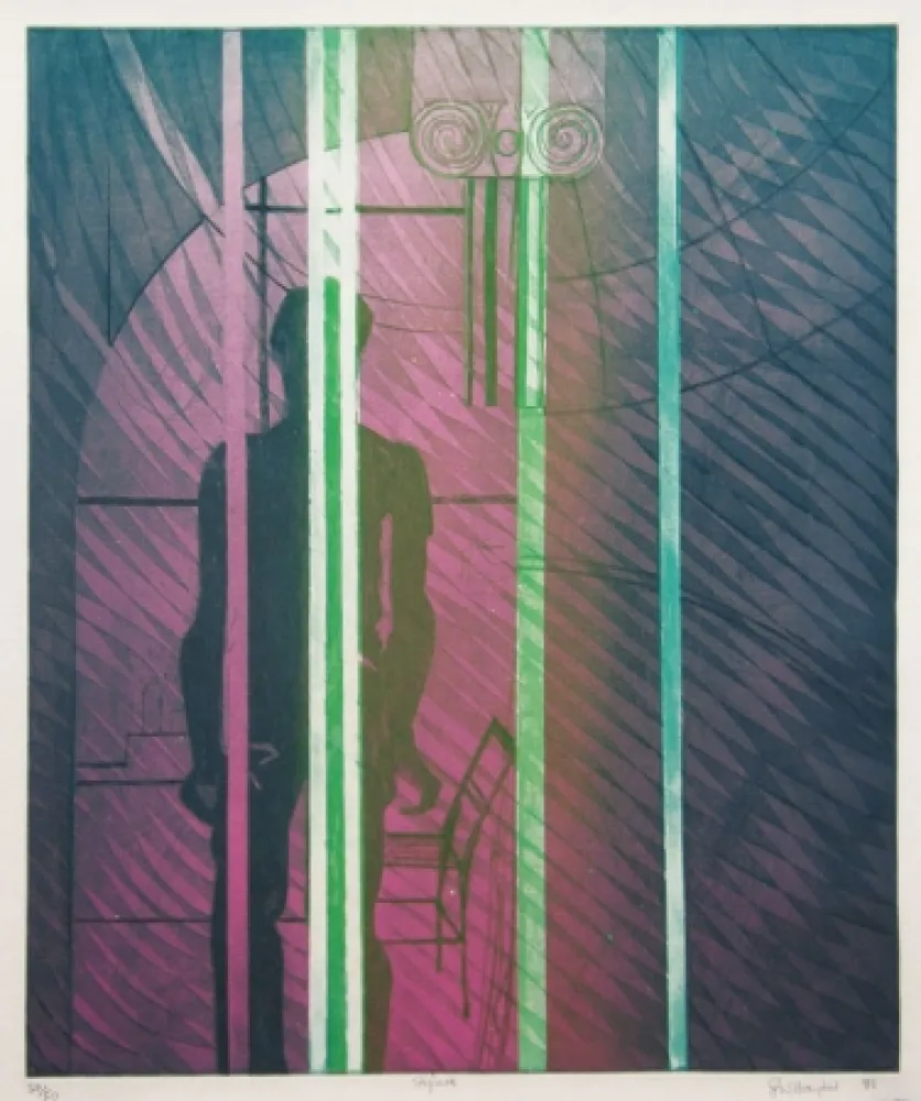 蚀刻版画 Hayter - Figure