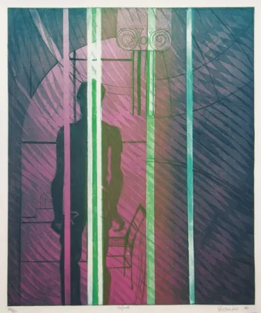 蚀刻版画 Hayter - Figure