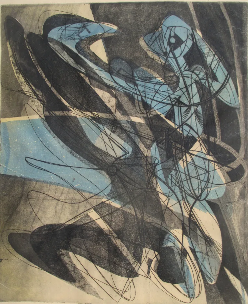 蚀刻飞尘法 Hayter - Jeux d'Eau