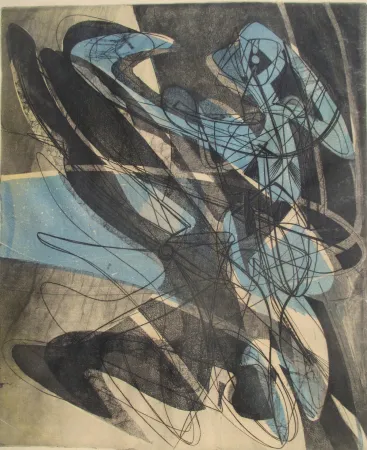 蚀刻飞尘法 Hayter - Jeux d'Eau