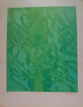 版画 Hayter - Marais (1976)