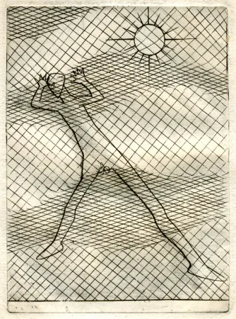 蚀刻版画 Hayter - Metamorphosis of Love (Faust's Metamorphosis)