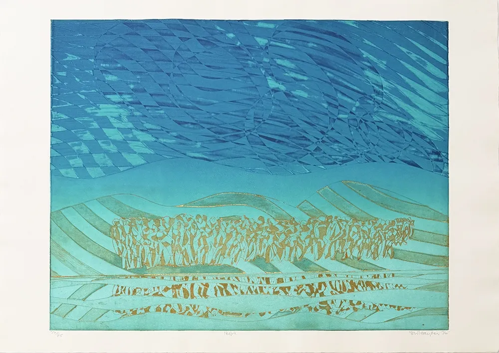 版画 Hayter - People
