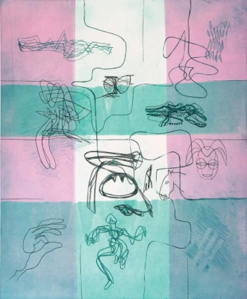 蚀刻版画 Hayter - Scrap Book