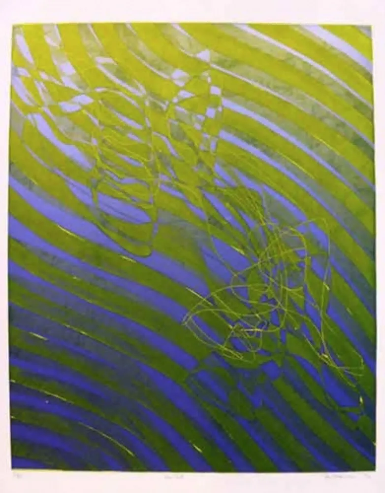 版画 Hayter - The Fall