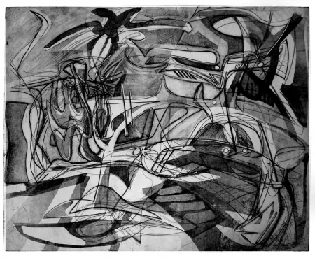 版画 Hayter - Tropique du cancer