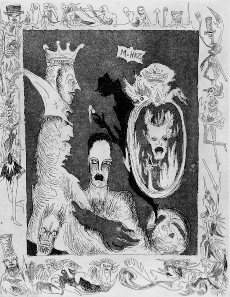 蚀刻版画 Haz - Dottor Jekyll e Mr Hyde 2