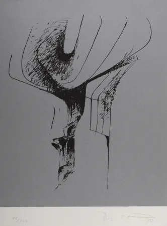石版画 Heiliger - Composition, 1972 - Hand-signed