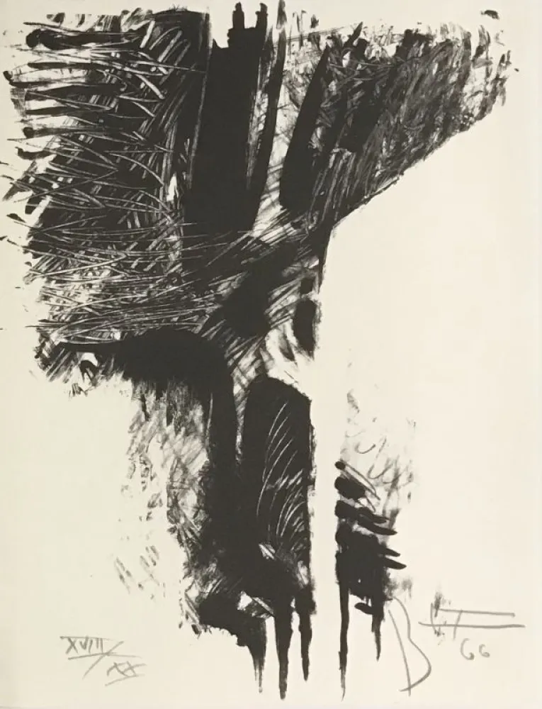 石版画 Heiliger - Hommage à Hans Arp 