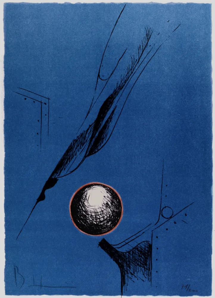 石版画 Heiliger - La Sphère, 1979 - Hand-signed