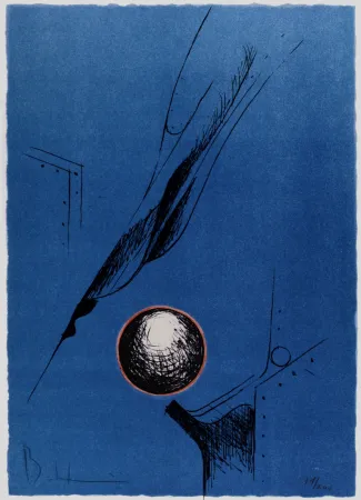 石版画 Heiliger - La Sphère, 1979 - Hand-signed