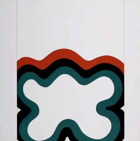 丝网印刷 Held - White Goddess, 1967 - Very scarce!