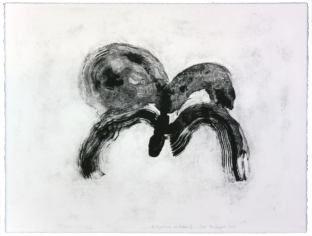 石版画 Henin - Auportrait en carpe X