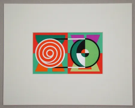 丝网印刷 Herbin - Minuit - 1953 