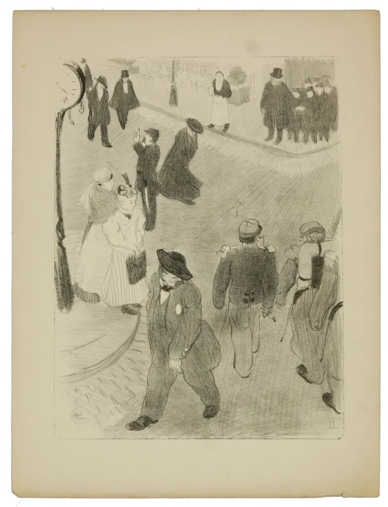 石版画 Hermann-Paul - 2. L'uniforme