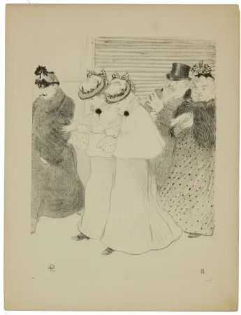 石版画 Hermann-Paul - 3. Gens comme il faut 