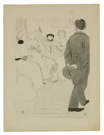 石版画 Hermann-Paul - 5. Rien des agences