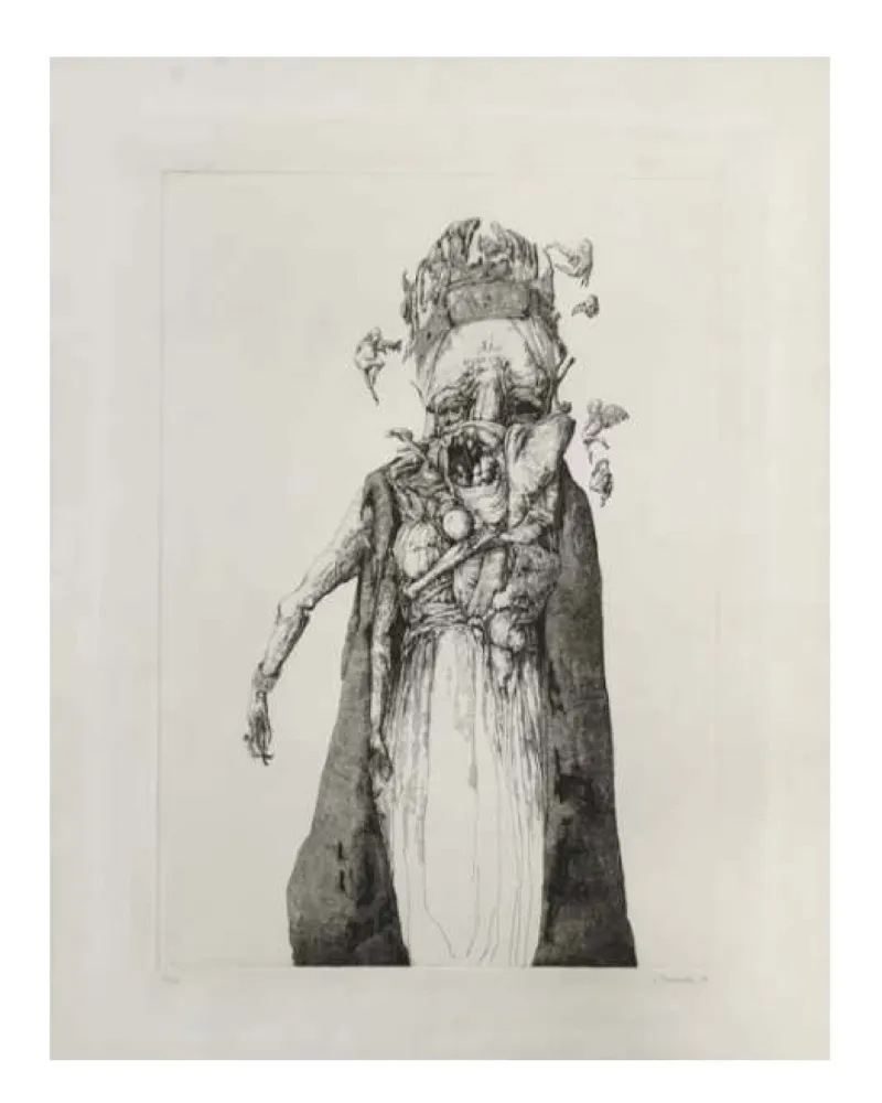 版画 Hernandez - Personaje