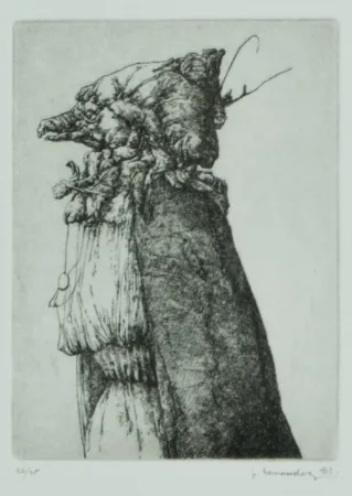 版画 Hernandez - Personaje