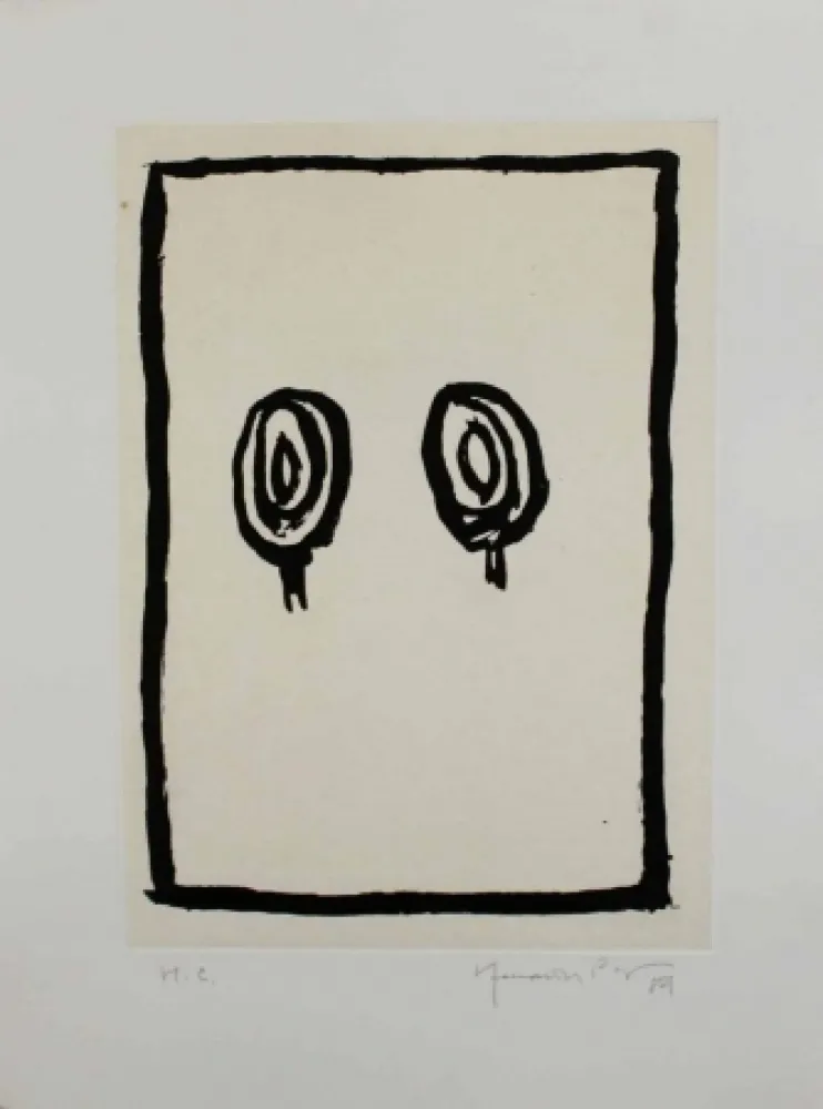 飞尘腐蚀法 Hernandez Pijuan - Arbres 3