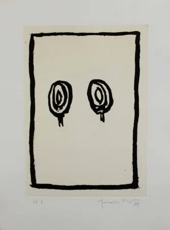 飞尘腐蚀法 Hernandez Pijuan - Arbres 3