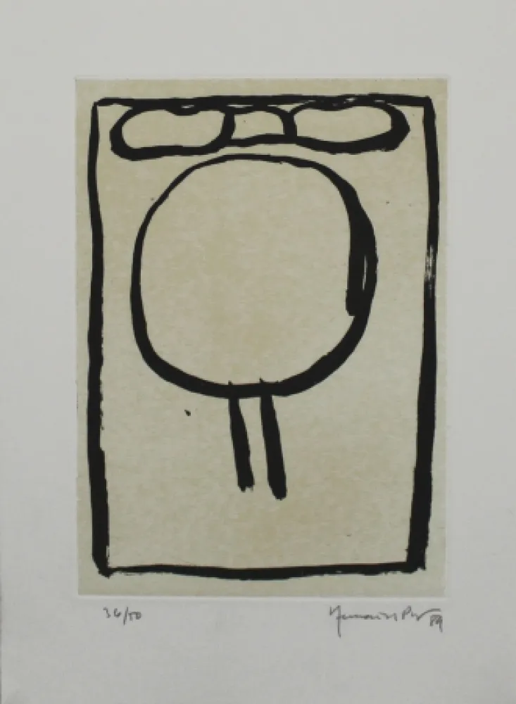 飞尘腐蚀法 Hernandez Pijuan - Arbres 4