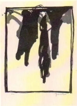 石版画 Hernandez Pijuan - Barcelona 85